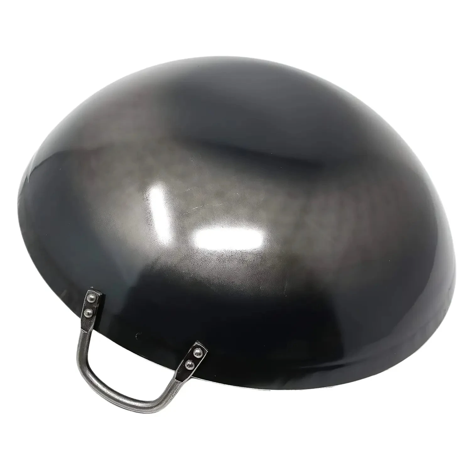 Yamada Hammered Iron Double-Handle Wok (1.6mm Thickness) 4 Yamada Hammered Iron Double-Handle Wok (1.6mm Thickness) - Image 2