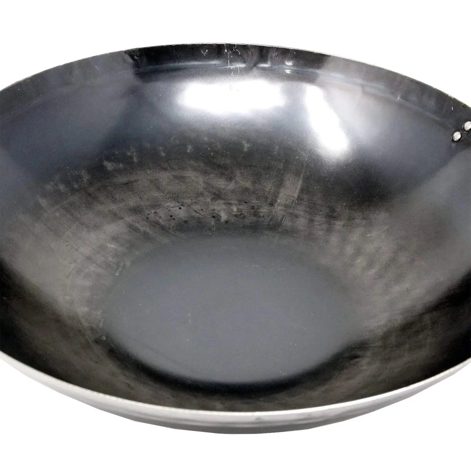 Yamada Hammered Iron Double-Handle Wok (1.6mm Thickness) 5 Yamada Hammered Iron Double-Handle Wok (1.6mm Thickness) - Image 3