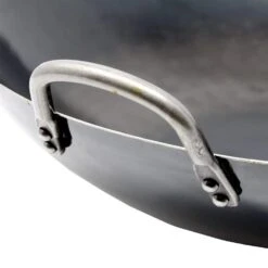 Yamada Hammered Iron Double-Handle Wok (1.6mm Thickness) 10 Yamada Hammered Iron Double-Handle Wok (1.6mm Thickness) -Kitchen Utensils Store YamadaHammeredIronDouble HandleWok 1.6mmThickness 4