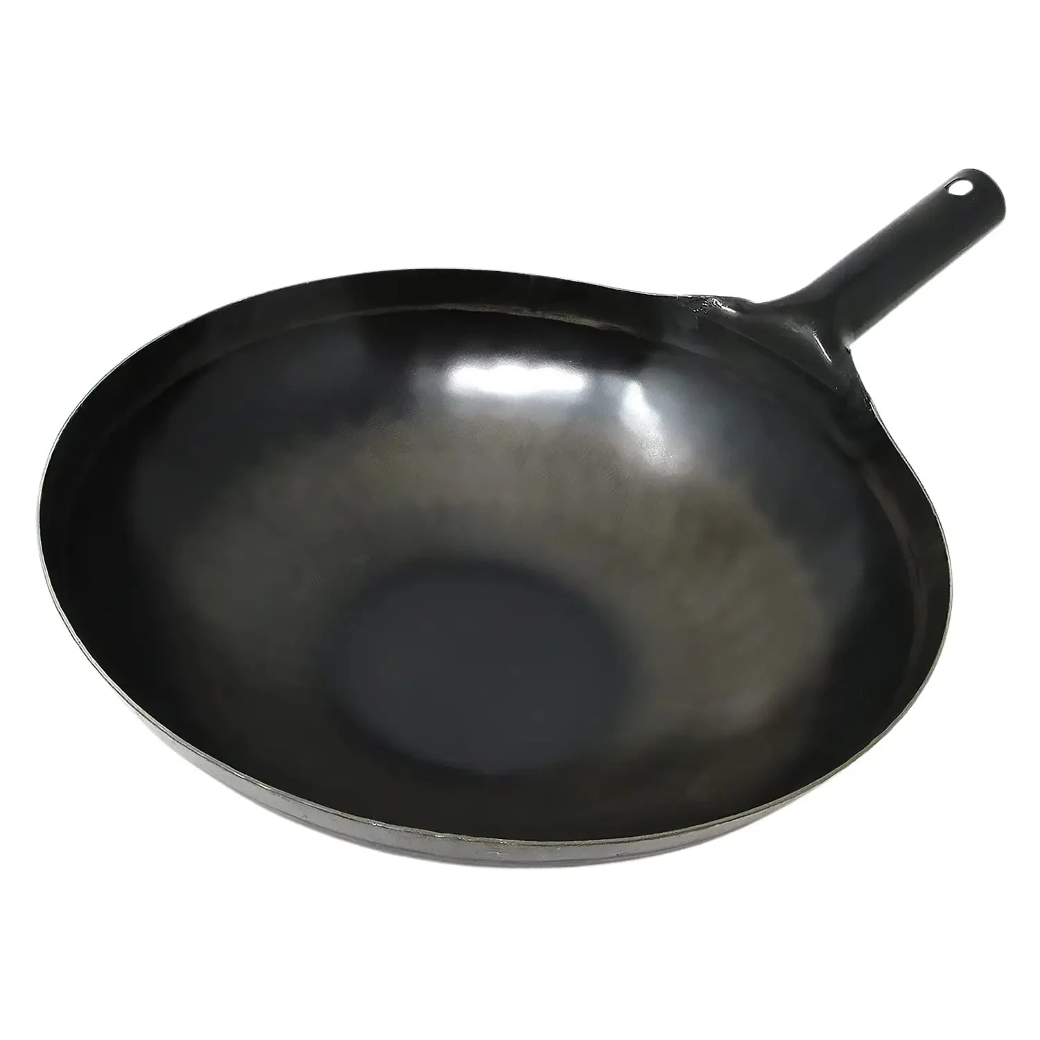 Yamada Hammered Iron Round Bottom Wok (1.6mm Thickness) 3 Yamada Hammered Iron Round Bottom Wok (1.6mm Thickness)