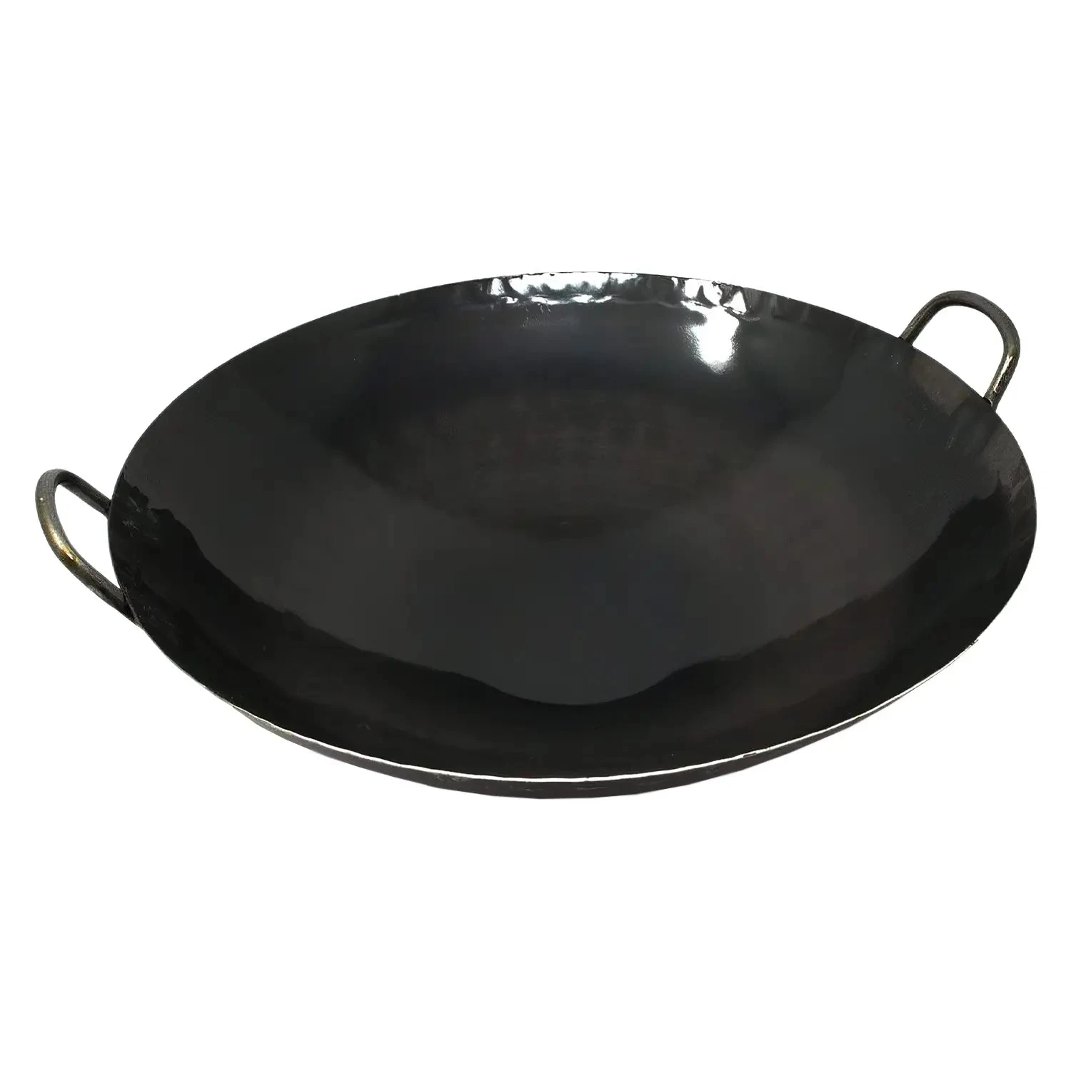 Yamada Hammered Iron Welded Double-Handle Wok (1.2mm Thickness) 3 Yamada Hammered Iron Welded Double-Handle Wok (1.2mm Thickness)