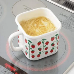 Yutaka Horo Enameled Multi Square Pot Dot -Kitchen Utensils Store YutakaHoroEnameledMultiSquarePot 4 7fd4deb4 7328 4150 b316 c92c8ec42d99