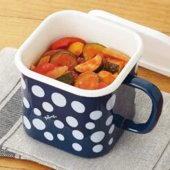 Yutaka Horo Enameled Multi Square Pot Dot -Kitchen Utensils Store YutakaHoroEnameledMultiSquarePot 5 4b22ff13 6352 4c67 9195 3917ece97f51