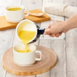 Yutaka Horo Plune Enameled Petit Milk Pan Candy Flower -Kitchen Utensils Store YutakaHoroPluneEnameledPetitMilkPanCandyFlower 3