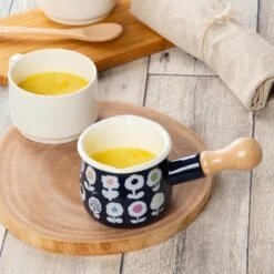 Yutaka Horo Plune Enameled Petit Milk Pan Candy Flower -Kitchen Utensils Store YutakaHoroPluneEnameledPetitMilkPanCandyFlower 5