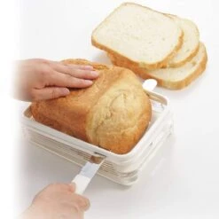 Akebono Freshly Baked Bread Slicer With Crumb Catcher 15 Akebono Freshly Baked Bread Slicer With Crumb Catcher -Kitchen Utensils Store akebono freshly baked bread slicer with crumb catcher bread slicers 23345051791