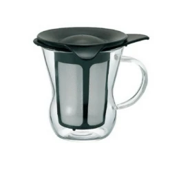 Hario Heat Resistant Glass Mug With Infuser 200ml