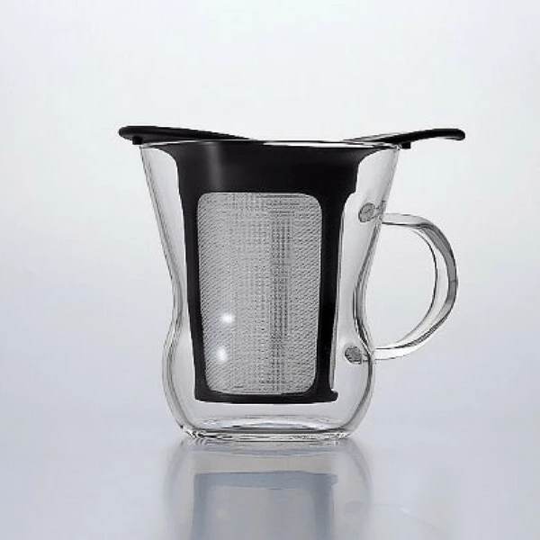 Hario Heat Resistant Glass Mug With Infuser 200ml 6 Hario Heat Resistant Glass Mug With Infuser 200ml - Image 4
