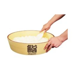 HASEGAWA Antibacterial Sushi Rice Mixing Bowl -Kitchen Utensils Store hasegawa antibacterial sushi rice mixing bowl 3 sizes mixing bowls 10722282012755