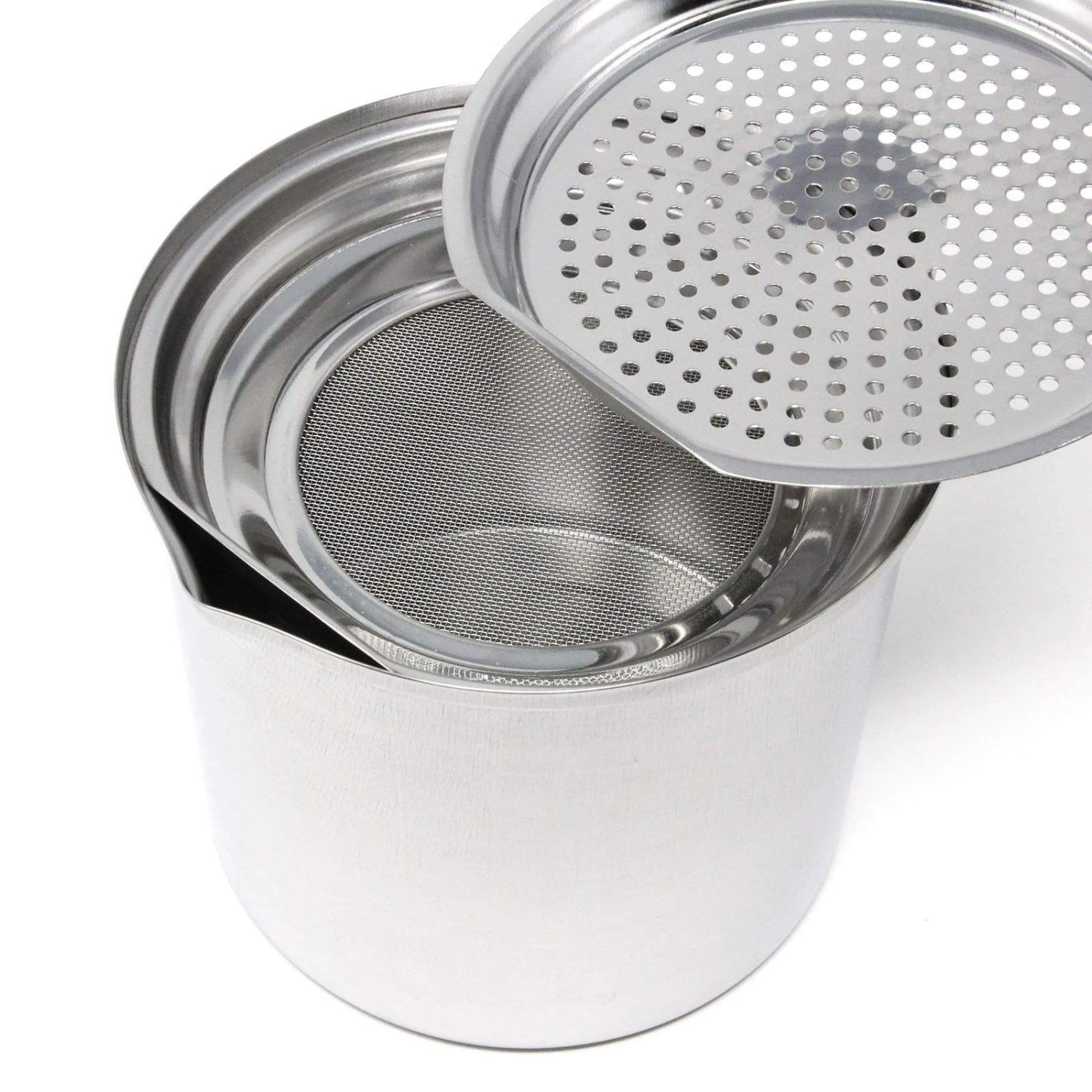 Ichibishi Stainless Steel Oil Storage Pot 7 Ichibishi Stainless Steel Oil Storage Pot - Image 5