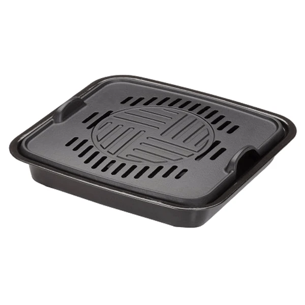 Ikenaga Cast-Iron Yakiniku Barbecue Griddle Water Pan For Portable Gas Stove 3 Ikenaga Cast-Iron Yakiniku Barbecue Griddle Water Pan For Portable Gas Stove