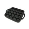 Ikenaga Induction Cast-Iron 16-Ball Takoyaki Pan 1 Ikenaga Induction Cast-Iron 16-Ball Takoyaki Pan -Kitchen Utensils Store ikenaga induction cast iron 16 ball takoyaki pan takoyaki pans 6918988005459