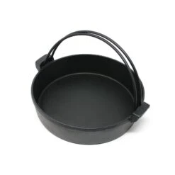 Ikenaga Induction Cast-Iron Sukiyaki Pan With Double Carrying Handles