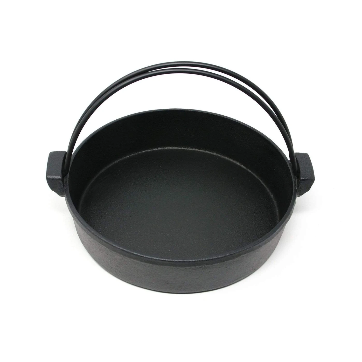 Ikenaga Induction Cast-Iron Sukiyaki Pan With Double Carrying Handles 5 Ikenaga Induction Cast-Iron Sukiyaki Pan With Double Carrying Handles - Image 3