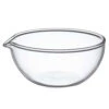 Iwaki Heat Resistant Glass Lipped Bowl