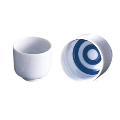 Mino Ware Porcelain Sake Small Cup
