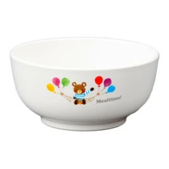 OSK Mealtime Baby Toddler Plastic Unbreakable Soup Bowl