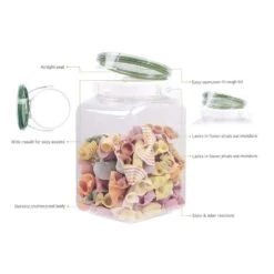 TAKEYA FRESHLOK Airtight Pasta Container -Kitchen Utensils Store takeya fleshlok airtight pasta container food containers 10716306735187