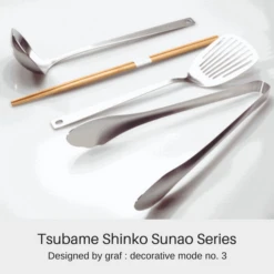 Tsubame Shinko SUNAO Stainless Steel Tongs -Kitchen Utensils Store tsubame shinko sunao stainless steel tongs matt finish tongs 521870508059