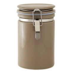 ZERO JAPAN Mino Ware Ceramic Coffee Canister 150/200 -Kitchen Utensils Store zerojapan mino ware ceramic coffee canister 150 200 6 colours brown coffee 200 height 160mm canisters 1334897737755