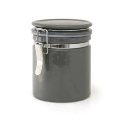 ZERO JAPAN Mino Ware Ceramic Coffee Canister 150/200 -Kitchen Utensils Store zerojapan mino ware ceramic coffee canister 150 200 6 colours gray coffee 150 height 126mm canisters 1334880141339