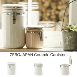 ZERO JAPAN Mino Ware Ceramic Tea Canister 100 21 ZERO JAPAN Mino Ware Ceramic Tea Canister 100 -Kitchen Utensils Store zerojapan mino ware ceramic tea canister 100 6 colours canisters 1319934263323
